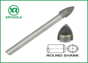 China Straight Shank Porcelain Drill Bit , Sand Blasted Masonry Reverse Drill Bit on sale