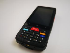 Mobile Android PDA Scanner Keyboard Battery Replacable Sim Card Wifi Supported