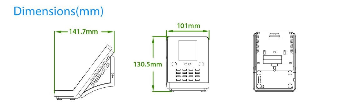 Face & Fingerprint Time Attendance WIFI Biometric Dynamic Facial Recognition Access Control System With Card Reader-FA220