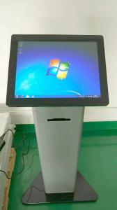 15.6 Inch Self Service Kiosk PC Capacitive Touch Screen With Printer / Card Reader