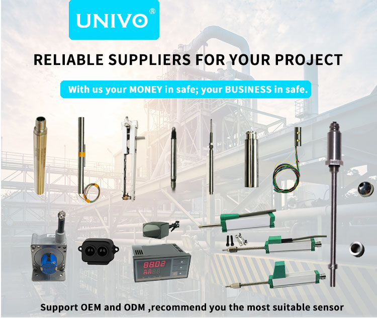 Highly Accurate UNIVO UBMD-375-100 AC Range 2.5mm Displacement Sensor for Industrial