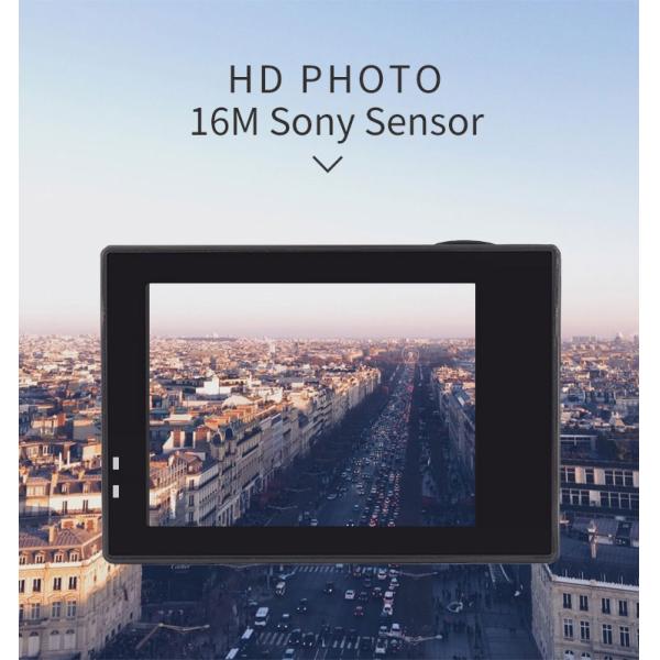 Helmet Sports 4k Ultra Hd Wifi Action Camera 140 Degree 400mAh Camcorder Video Recording