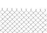 PVC Coated Easily Assembled Custom Wire Mesh Chain Link Fence For Fencing Areas