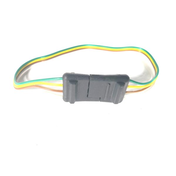 4 Way Heavy Duty Trailer Connector Wiring Electronic PVC Straight Type
