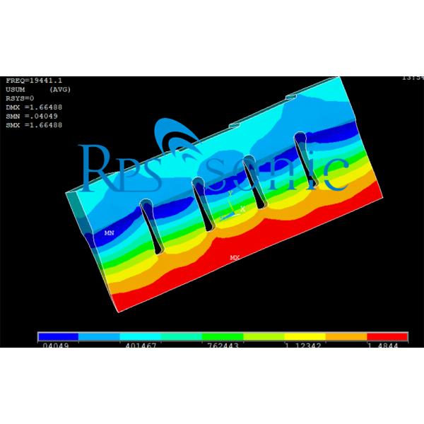 305mm Ultrasonic Food Cutter Customized Blades Easy Washing And Maintenance