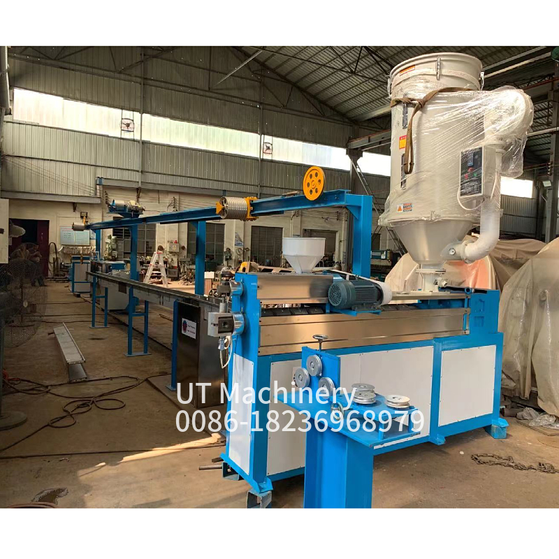 Soft PVC LED Strip Neon Light Extrusion Production Machines with temperature Extruder