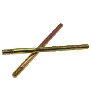 Buy cheap Color Zinc Carbon Steel Double End Threaded Rods With Thread Inserts Type product