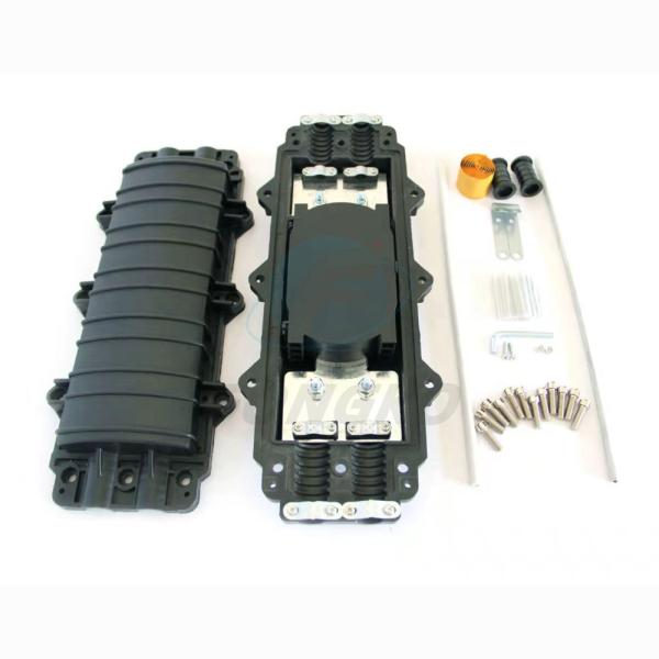 Quality FTTH Underground PPR Fiber Optic Splice Closure Box 4 Port for sale