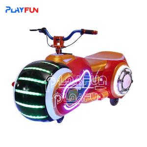 China 2023 Popular Bumper Moto Motorbike Batter Kiddie Rides Park Coin Operated Games Machine with Colorful Lighting on sale