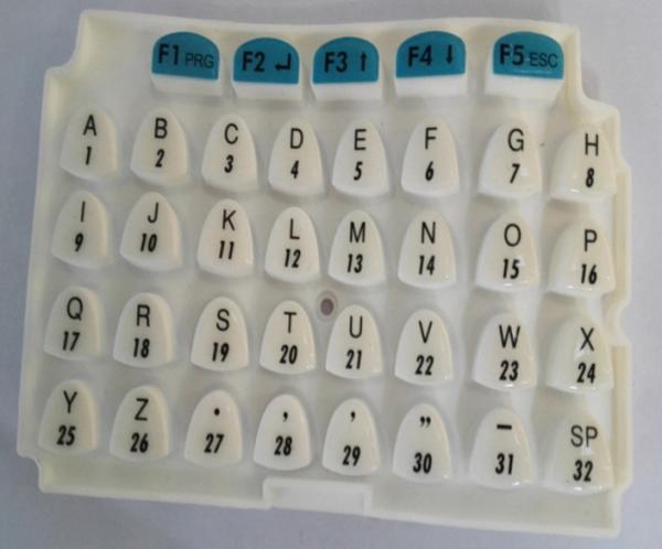 Quality Customized Elastomeric Silicone Flexible Keyboard , Mechanical Computer Keyboard for sale