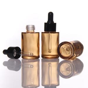 Buy cheap frosted matte amber glass dropper bottles twist spout 5ml custom product