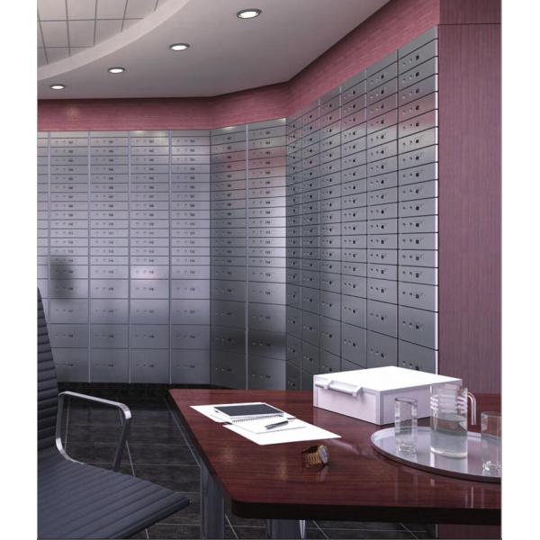 Stainless Steel Height 350mm Depth 500mm Vault Safe Box For Central Bank