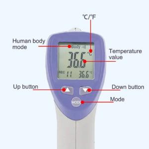China Handheld Non Contact Medical Infrared Thermometer For Hospital / Subway Station on sale