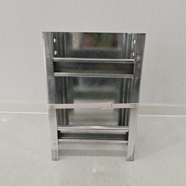 Quality Customized Silver Stainless Steel Cable Tray Rectangle Shape Ventilated Design for sale