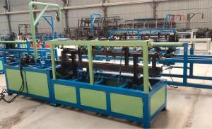China Alarm System 3000mm Chain Link Fencing Making Machine on sale