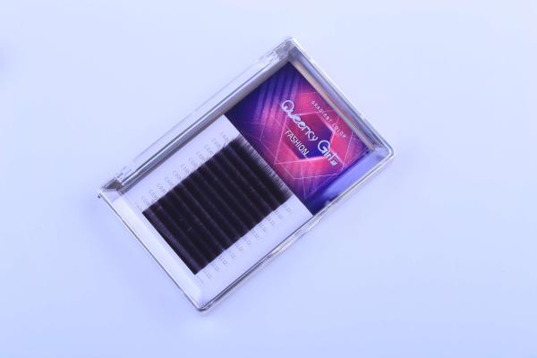 Quality Reusable Volume Silk Lashes , 15mm B Curl Volume Lashes' for sale