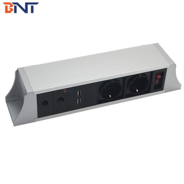 Quality Mount under desk multimedia power data under table socket for sale