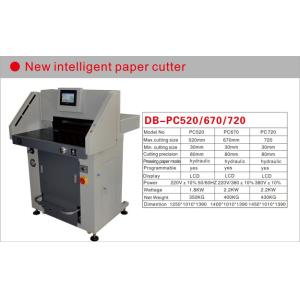 A3 Guillotine Fully Automatic Paper Cutting Machine Computer Control Touch