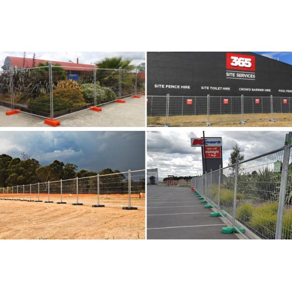 6'X9.5' Temporary Security Fence Perimeter Patrol Portable Security Fence