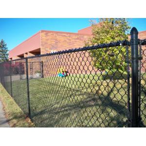 Buy cheap Manual PVC Coated Chain Link Fence Panels 1.8m Height product