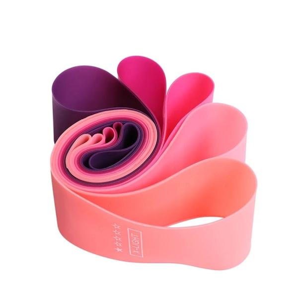 Quality 50mm 10lbs Natural Latex Resistance Bands 10lbs Closed Loop for sale
