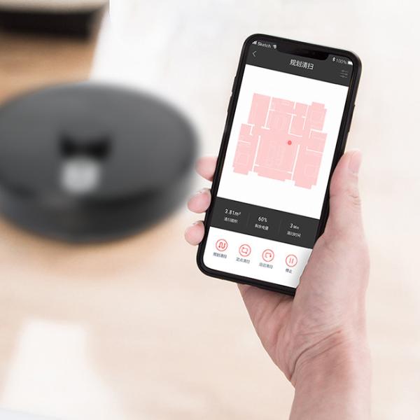 OTA Laser Mapping Robot Vacuum Robot Vacuum 2600MAH CE ROHS FCC