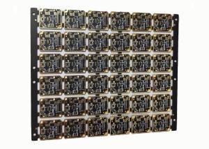 Buy cheap RoHS One Stop 94v0 FR4 Printed Circuit Board , 6 Layer Bare PCB Board product