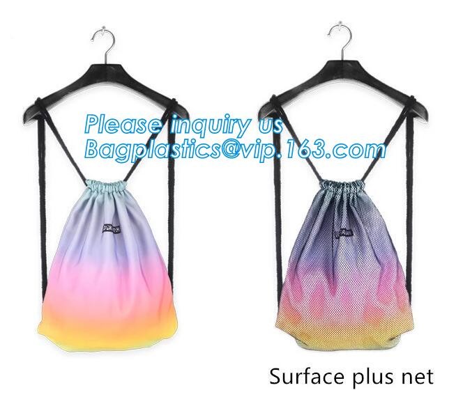 drawstring backpack kids mesh backpack manufacturer mesh net gift backpack,polyester drawstring outdoor cycling backpack
