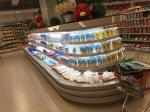 Oval Island Merchandiser Refrigerator With Digital Temperature Controller