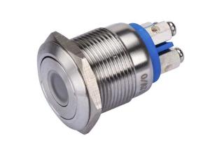 Buy cheap Screw Terminal 24v Push Button Switch LED Illuminiated Waterproof product