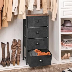 China Metal Frame Chest of Drawer, Chest of Drawer for Sale, Dress with Fabric Drawer, Storage Organizer, ULVT04H on sale