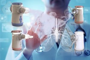 Buy cheap Vibrating Mesh Nebulizer with Auto Shut Off for Efficient Respiratory Treatment product