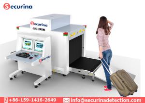 Buy cheap Low Conveyor X Ray Baggage Scanner 0.2-1.2mA 58db 1000mm×800mm Tunnel Size product