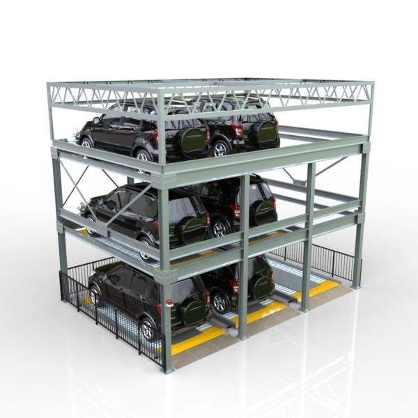 Quality SUV Multilevel Car Parking System Puzzle 3 Level Parking Lift for sale