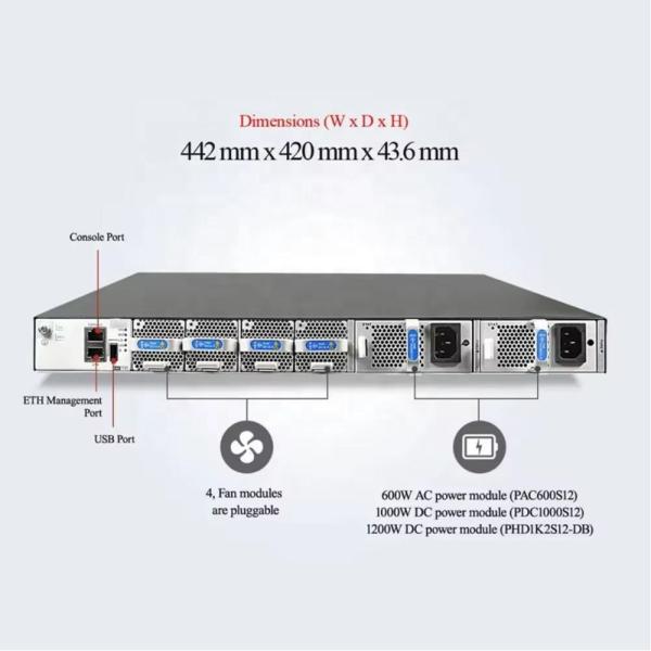 Switch CE6881-48S6CQ 10g Capacity and Full-Duplex Half-Duplex Communication for Gigabit Network Access