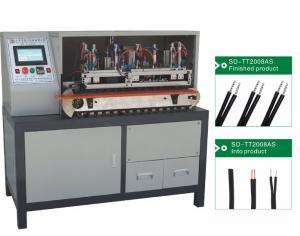 Buy cheap SPT Wire Stripping Device , Tinning And Cutting Cable Twisting Machine product