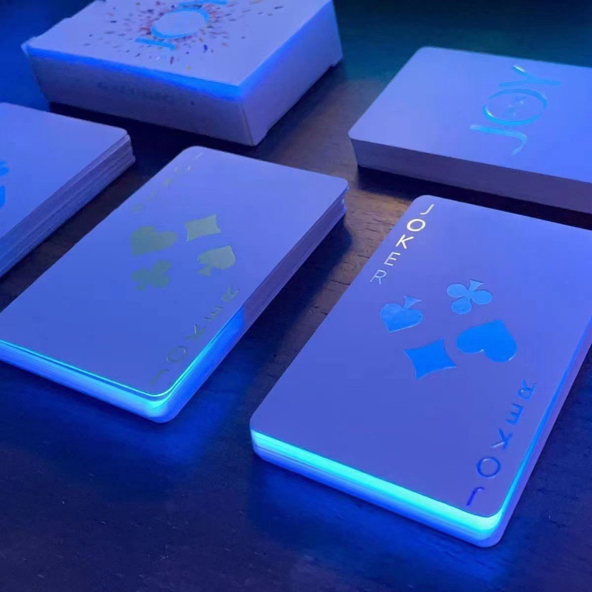 54 Cards Per Deck Custom Invisible Perspective Card Game Printing Glossy / Matte Lamination