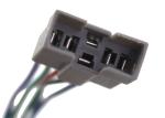 IP67 Push Button Switch Socket Connector , 22mm Push Button Switch Wiring Socket
