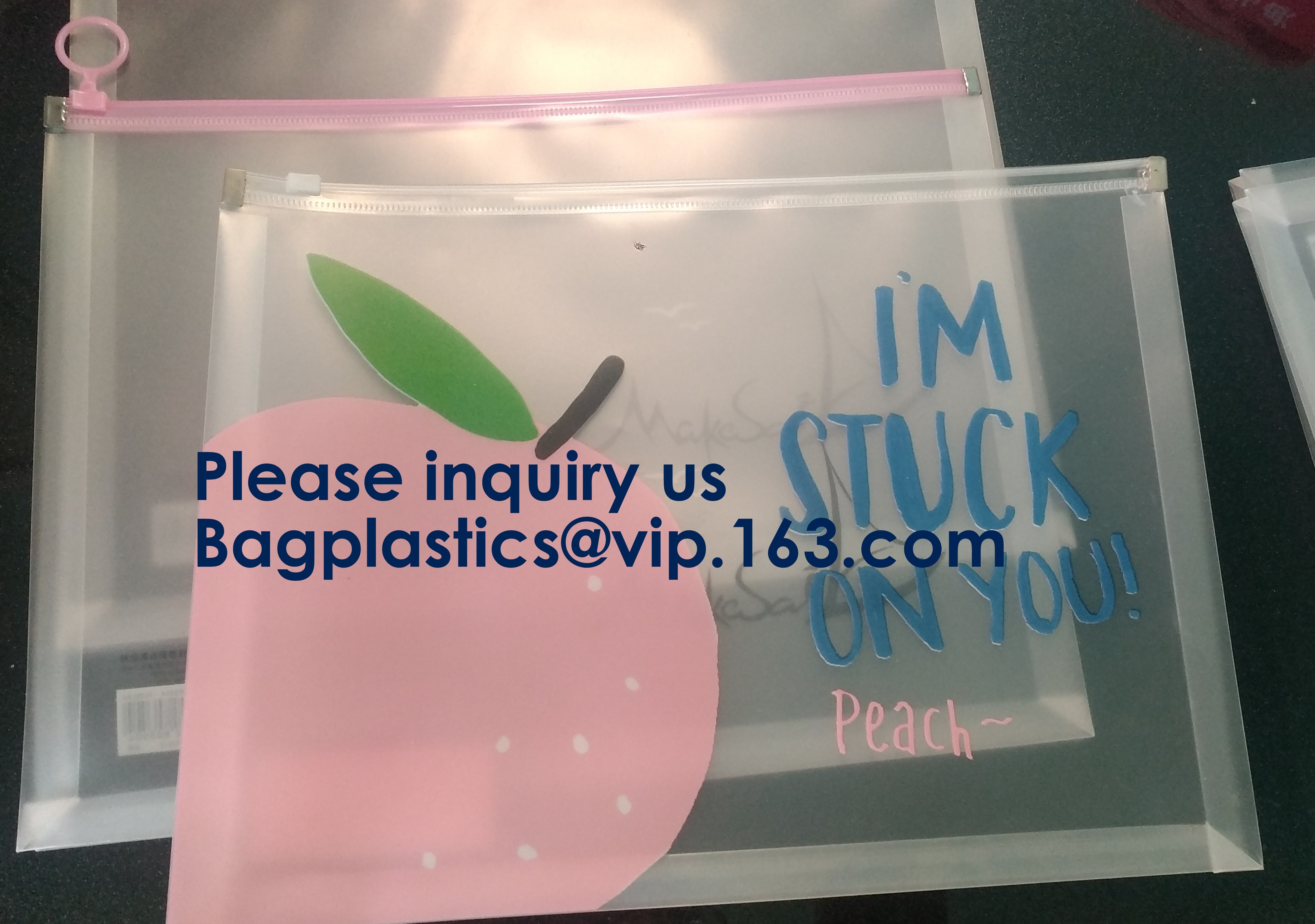 Waterproof Pp File Bag For School or Office,Document File Bag/Pp/Pvc Document File Bag,Students Learning Files Storage