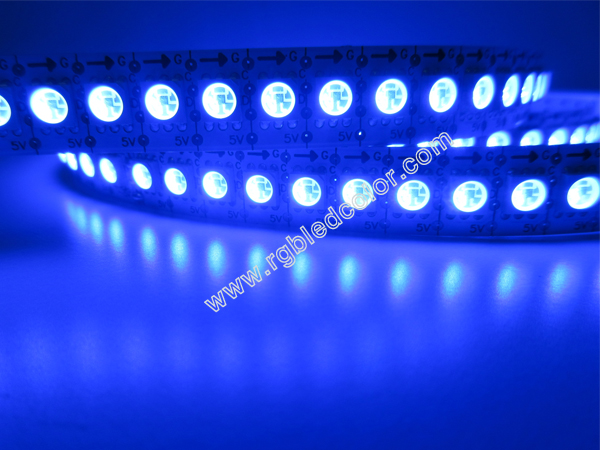 apa102 digital pure blue led strip