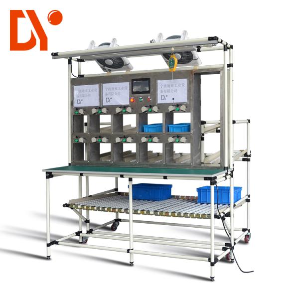 Antistatic Electronic Work Table Easy Assembly Light Duty Lean Tube Workbench