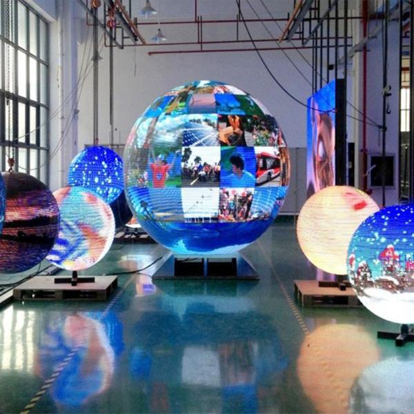 P3 Spherical LED Display Full Color Indoor Outdoor Advertising LED Display Screen
