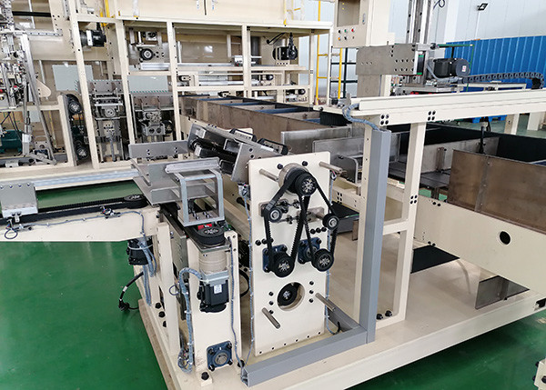 Stable Running Horizontal Diaper Packing Machine 25KW 30-35 Bag/Min