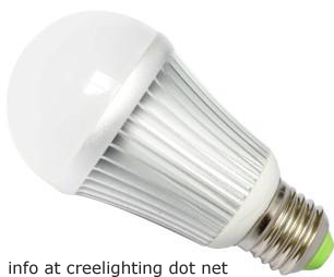 7W LED light bulb 4700-6700K more than 50,000 hours AC100-240V 50-60Hz dimmable
