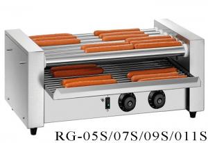 China Commercial Hot Dog Grill Machine 5 / 7 / 9 / 11 Rollers , Electric Hot Dog Roller Machine on sale