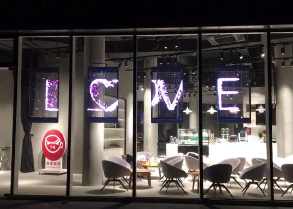 Quality High Density LED Display Transparent LED Video Wall Easy Hanging Installation for sale