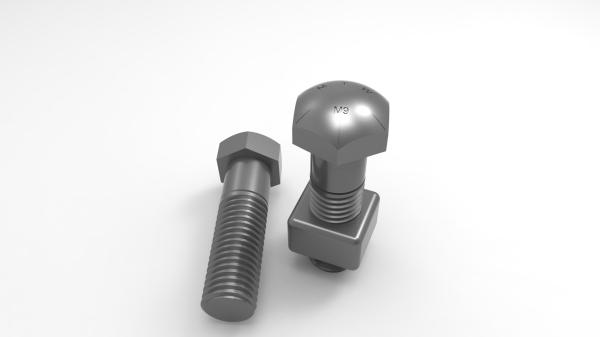 Quality Phosphating Alloy Bolts And Nuts 18-UNF 9G3110 Mechanized Production for sale