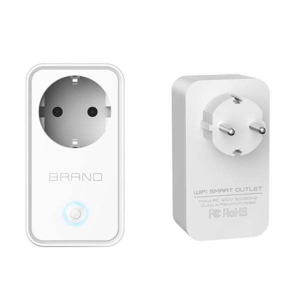 Quality Smart Wireless Remote Control WIFI Plug Socket 100-240V ABS Material for sale