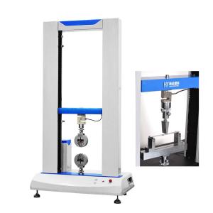 Buy cheap Double Column Universal Tensile Strength Testing Machine For Plastic / Rubber / Fabric product