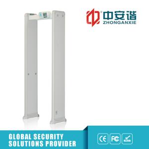 Pulse Induction Walk Through Security Scanners Waterproof 100 Security Level